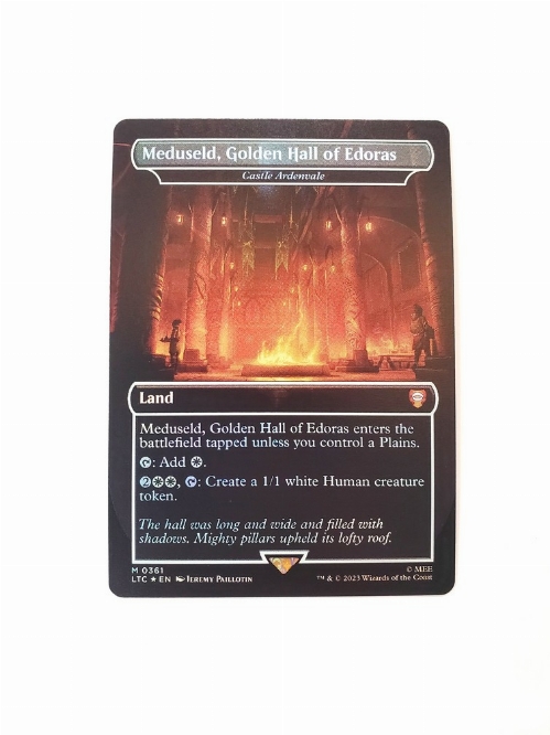Meduseld, Golden Hall of Edoras - Castle Ardenvale (Borderless) (Foil)