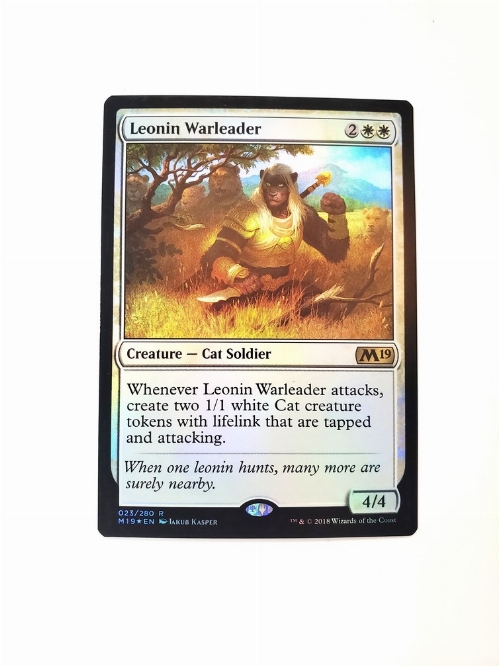 Leonin Warleader (Foil)