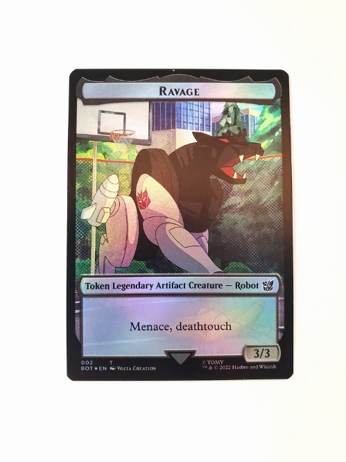 Powerstone // Ravage - Double-Sided Token (Foil)