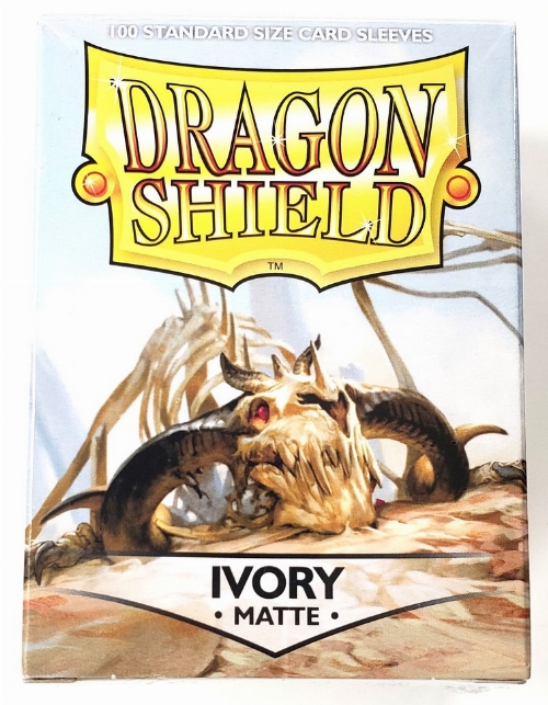 Dragon Shield: Ivory Matte - Standard Size (NEW)