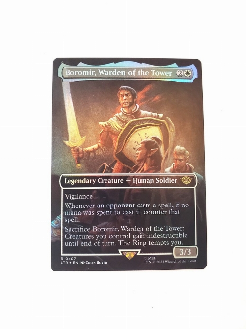 Boromir, Warden of the Tower (Borderless) (Foil)