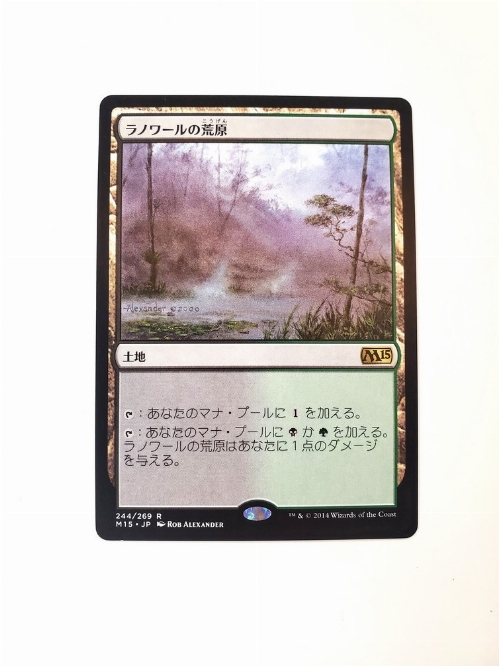Llanowar Wastes (Japonaise)