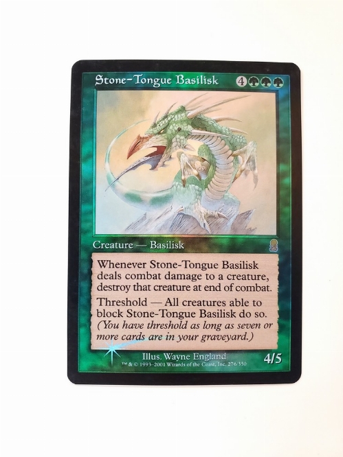 Stone-Tongue Basilisk (Foil)