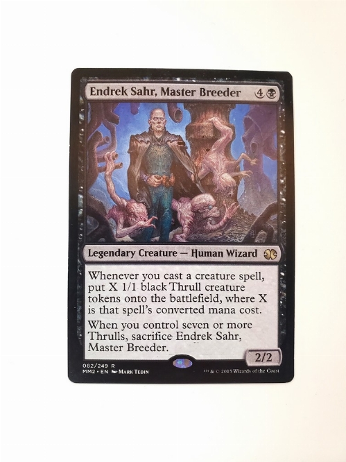 Endrek Sahr, Master Breeder