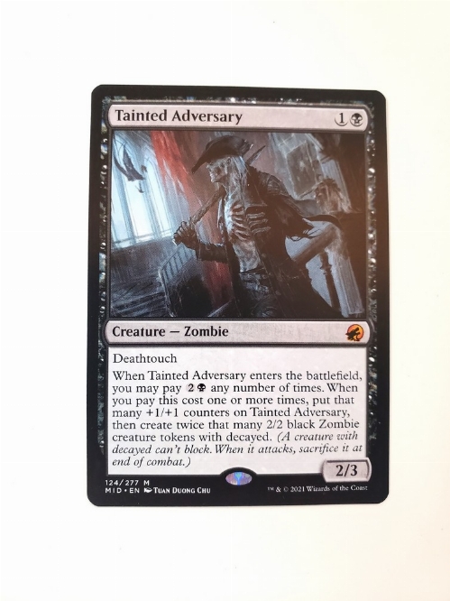 Tainted Adversary