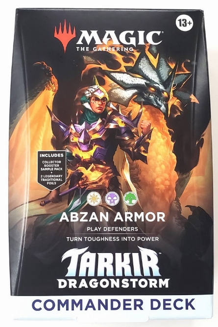 Tarkir Dragonstorm - Abzan Armor Commander Deck (NEW)
