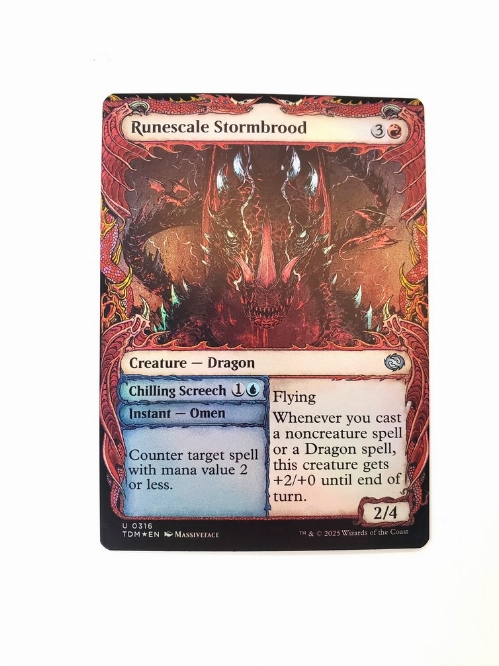 Runescale Stormbrood (Showcase) (Foil)
