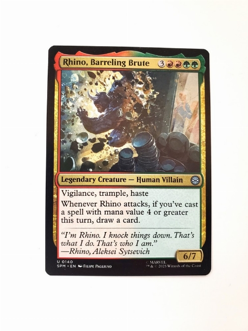 Rhino, Barreling Brute