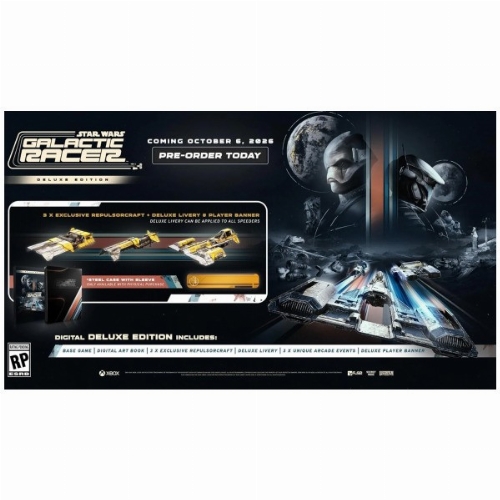 Star Wars: Galactic Racer Deluxe Edition (PS5) (PRECO)