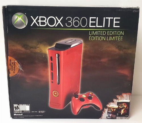 Xbox 360 - Elite (120GB) (Resident Evil 5 Limited Edition) (CIB)