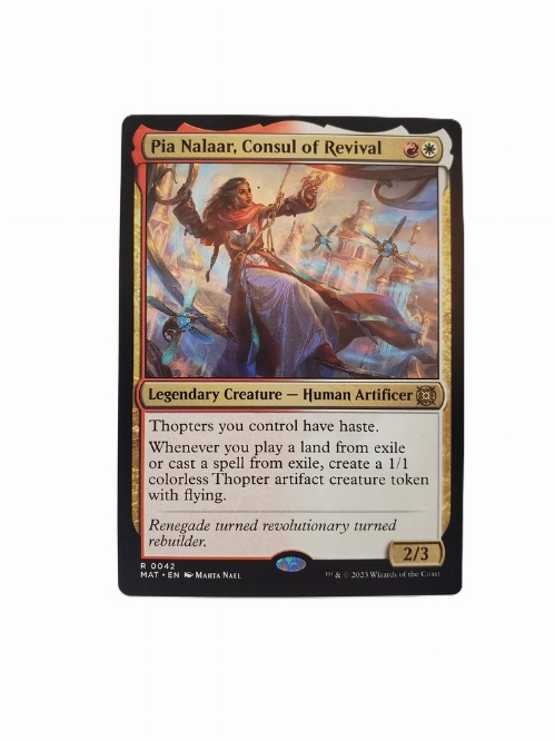 Pia Nalaar, Consul of Revival