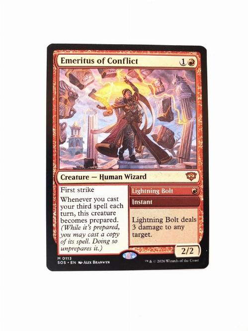 Emeritus of Conflict // Lightning Bolt