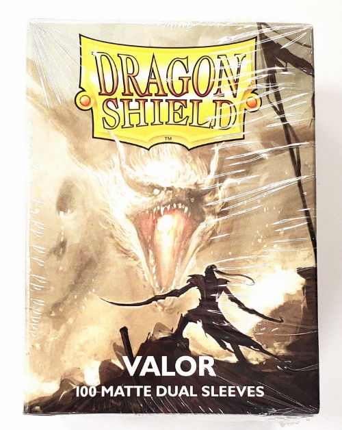 Dragon Shield: Valor Matte Dual Sleeves - Standard Size (NEW)