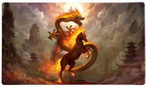 Playmat & Tube - Fire Horse (NEW)