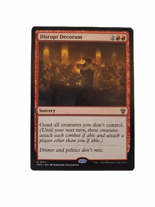 Disrupt Decorum