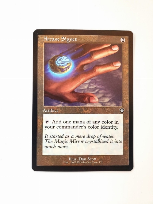 Arcane Signet (Retro Frame)