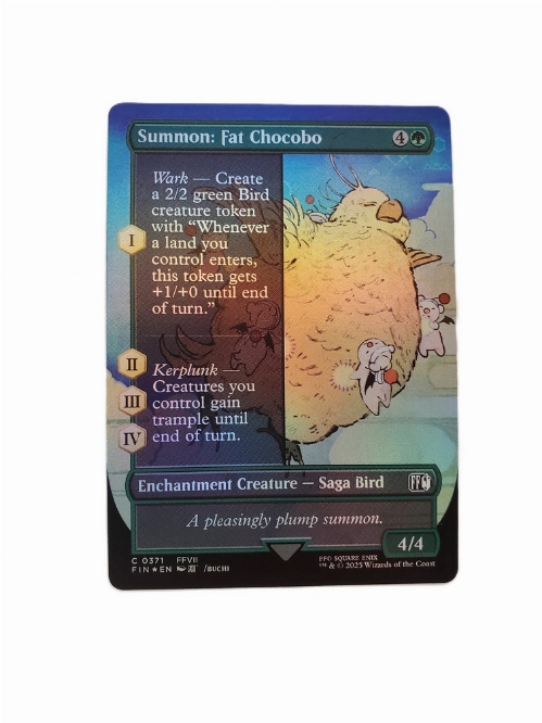Summon: Fat Chocobo (Borderless) (Foil)
