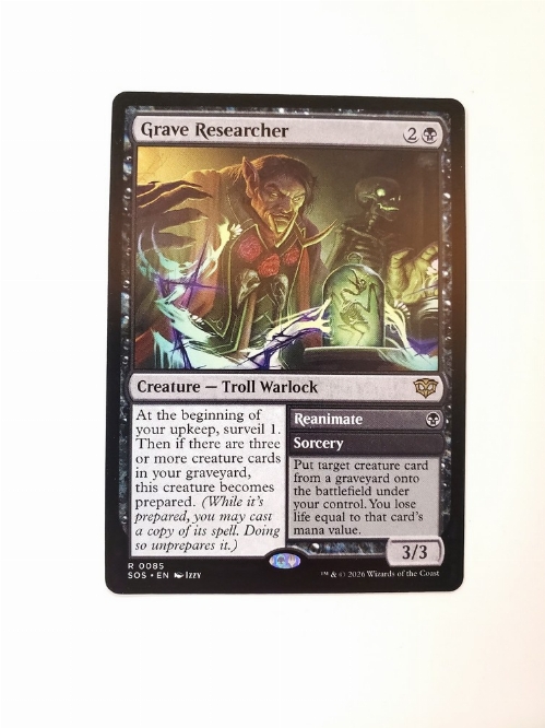 Grave Researcher // Reanimate
