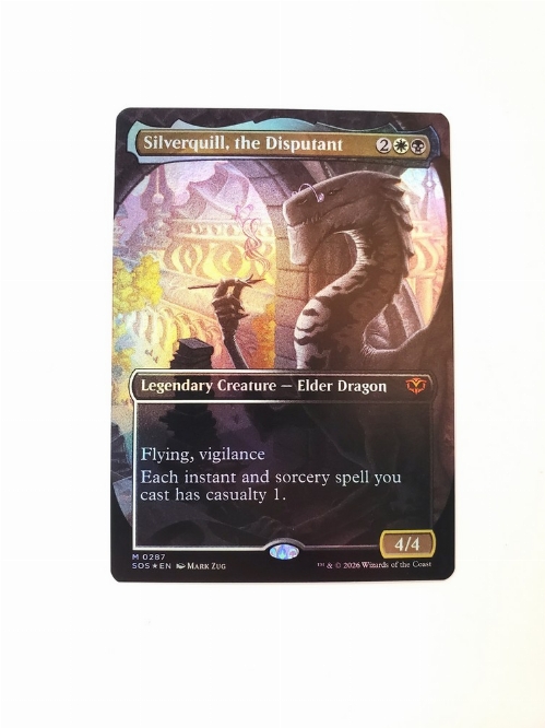 Silverquill, the Disputant (Borderless) (Foil)