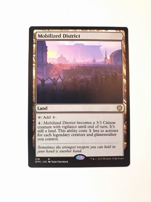 Mobilized District