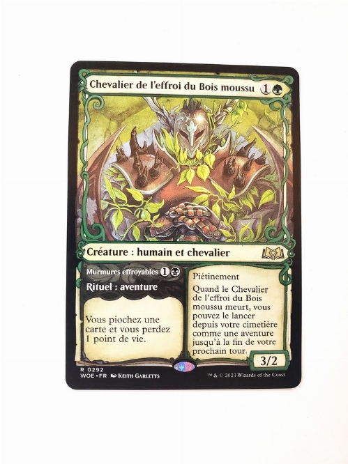 Mosswood Dreadknight // Dread Whispers (Showcase) (Francaise)