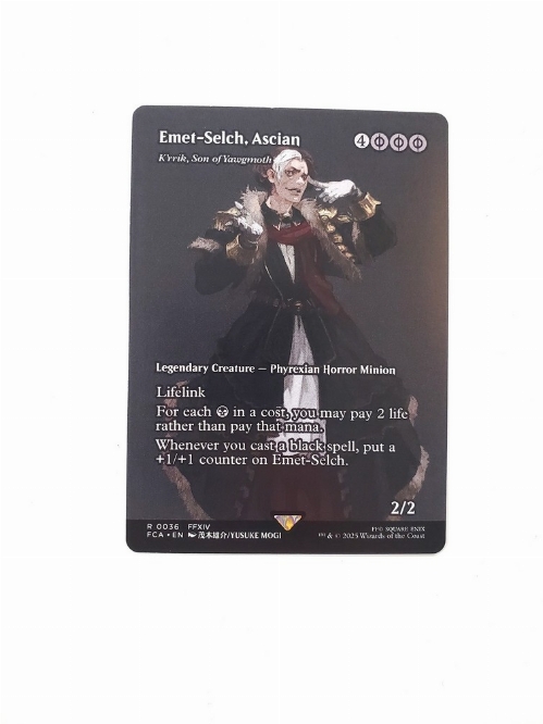 Emet-Selch, Ascian - K'rrik, Son of Yawgmoth (Showcase)