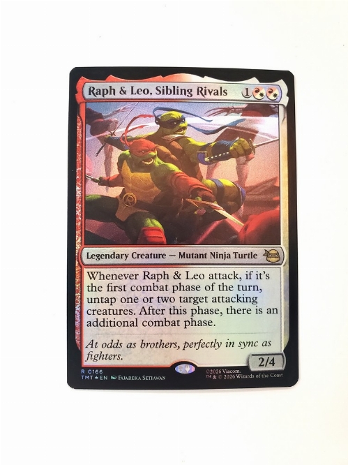 Raph & Leo, Sibling Rivals (Foil)