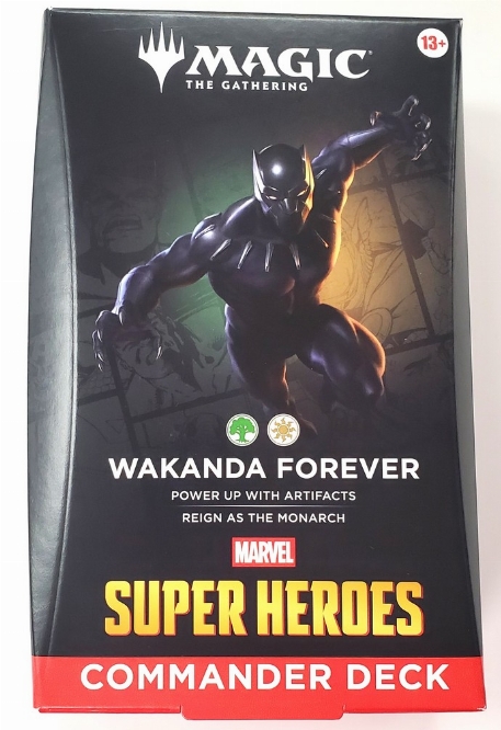 Marvel Super Heroes - Wakanda Forever Commander Deck (NEW)