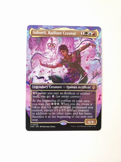 Saheeli, Radiant Creator (Borderless)