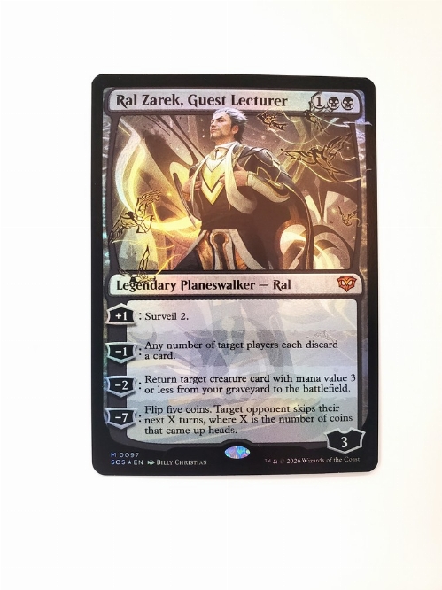 Ral Zarek, Guest Lecturer (Foil)
