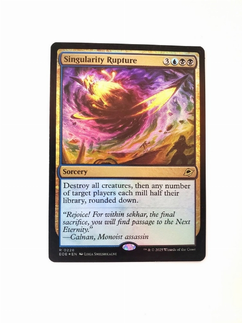 Singularity Rupture (Foil)