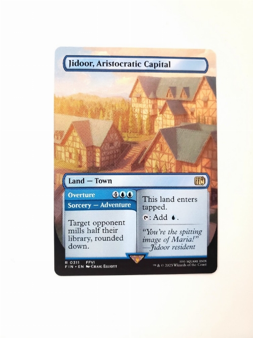 Jidoor, Aristocratic Capital // Overture (Borderless)