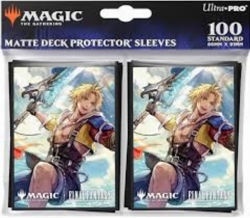 Matte Deck Protector Sleeves - Tidus, Yuna's Guardian (NEW)