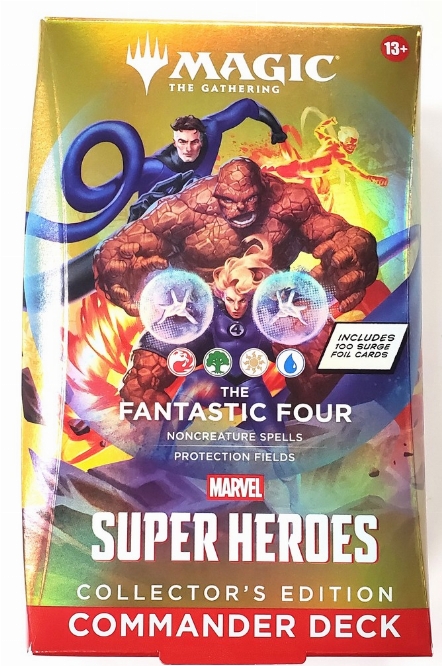 Marvel Super Heroes: The Fantastic Four Commander Deck (Collector's Edition) (NEW)