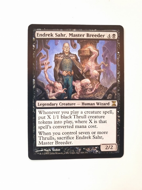 Endrek Sahr, Master Breeder