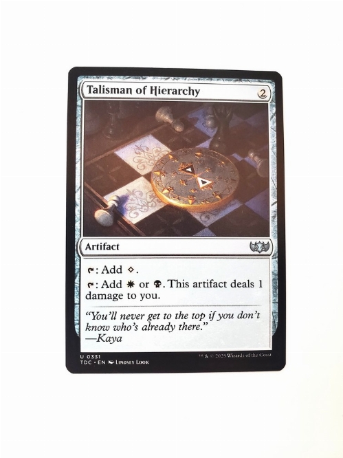 Talisman of Hierarchy