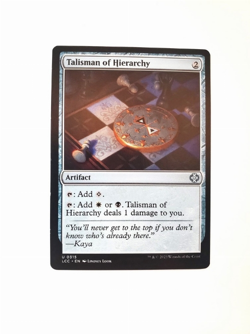 Talisman of Hierarchy