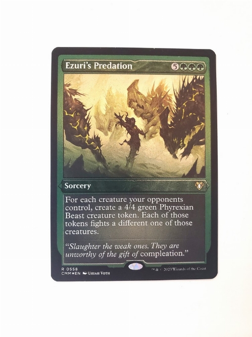 Ezuri's Predation (Foil Etched)