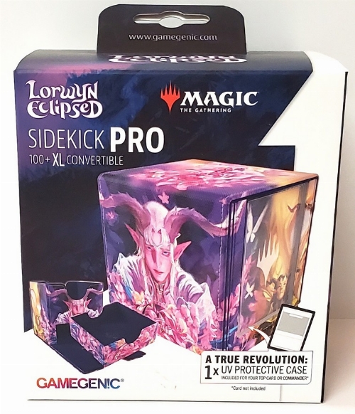 Lorwyn Eclipsed Sidekick Pro Deck Box - Morcants Loyalist & Dawnhand Eulogist (NEW)