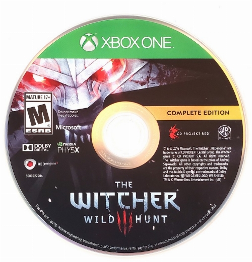 Witcher III: Wild Hunt, The [Complete Edition] (C)