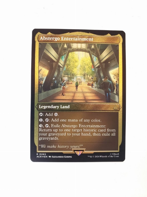 Abstergo Entertainment (Foil Etched)