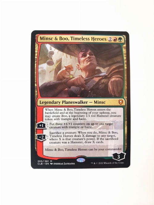 Minsc & Boo, Timeless Heroes