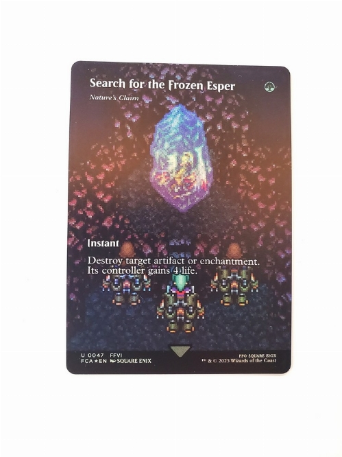 Search for the Frozen Esper - Nature's Claim (Showcase) (Foil)