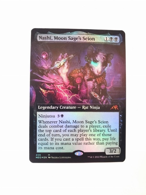Nashi, Moon Sage's Scion (Extended Art) (Foil)