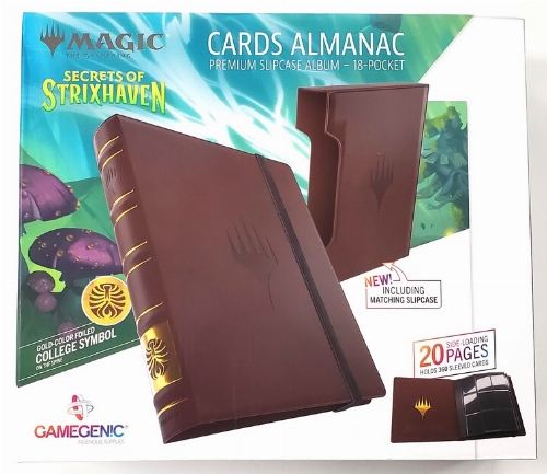 Secrets of Strixhaven - Witherbloom Cards Almanac Premium Slipcase Album - 18-Pocket (NEW)