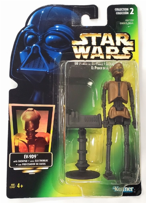 Star Wars: The Power of the Force - EV-9D9 with Datapad (NEW)