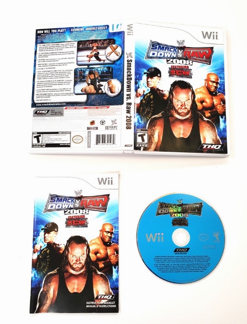 WWE: SmackDown vs. Raw 2008 (CIB)