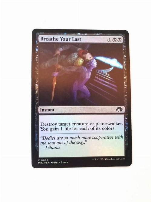 Breathe Your Last (Foil)