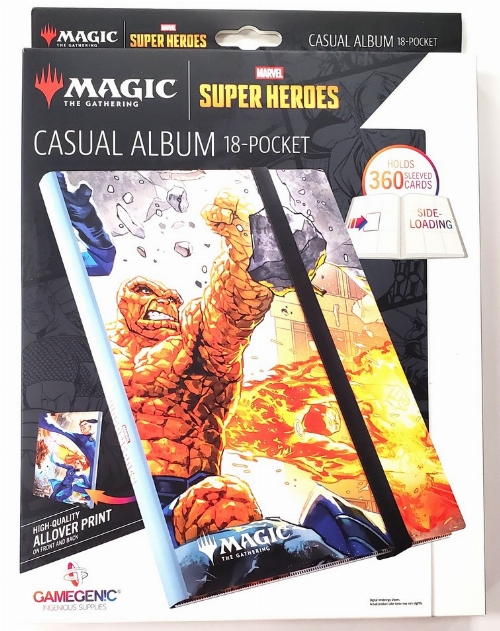 Marvel Super Heroes - The Fantastic Four Casual Album 18-Pocket (NEW)