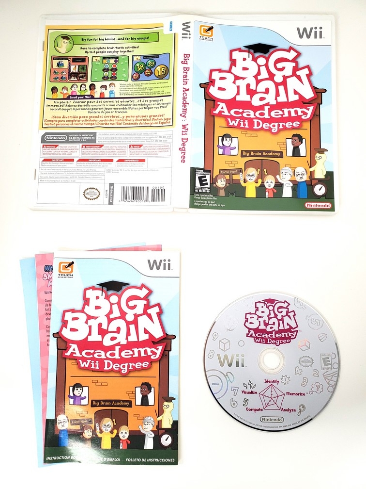 Big Brain Academy: Wii Degree (CIB)